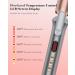 1 1/4 Inch Tourmaline Ceramic Curling Iron with LCD Display - Dual Voltage Includes Glove Comb Clips & Pad for Long Hair | International Shipping - Buy Online on GoSupps.com