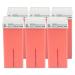 Kosmetex Pink Wax Cartridges for Hair Removal - Roll On Warm Wax 6x100ml Pack - Effective & Easy Waxing Solution - Buy Online on GoSupps.com