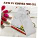 FRCOLOR 3 Pairs Nail Gloves Led Gloves Uv Manicures Gloves Nail Art Hand Cover Uv Manicure Gloves Half Finger Light Protection Gloves Reusable Gloves Uv Gloves Lamp Summer Spandex - Buy Online on GoSupps.com