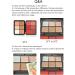 PCC PTYXIS Carmine Contour Color Palette 12 Colors Professional Color Concealer Cream Waterproof Color Palette Suitable for Oily Dry or Sensitive Skin (#12-B 12 Colors) - Buy Online on GoSupps.com
