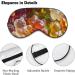 Bears Candies Funny Eye Mask - Soft Blindfold with Adjustable Strap for Comfortable Sleep & Travel - Buy Online on GoSupps.com