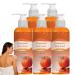 XUSHAOLUN Persimmon Shower Gel for the Elderly Anti-Odor Body Control with Persimmon Extract Eliminates Odors on Thighs and Underarms Long-Lasting Moisturizer (5PCS)