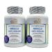 Miracle Oxy-Colon Cleanse Vegan Colon Cleanser - 2 Bottles - 120 Vegatarian Capsules Per Bottle