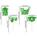 24Pcs 2024 Graduation Cupcake Toppers Glitter Congrats Grad 2024 Diploma Cap Cupcake Picks Class of 2024 Graduation Cake Decorations for 2024 Graduation Party Cake Decorations Green Style 4 Green - Buy Online on GoSupps.com
