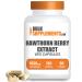 BULKSUPPLEMENTS.COM Hawthorn Berry Extract Capsules - Hawthorn Berry Supplement Sourced from Hawthorn Berries - 2 Hawthorn Berry Capsules per Serving Vegan & Gluten Free (180 Veg Capsules)