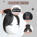 Clip in Bangs Side Parted Hair Toppers for Real Human Hair Fake Bangs 360 Cover Pieces Wispy Fake Bangs Clip in Hair Extensions for Women Daily Wear Natural Color - Buy Online on GoSupps.com