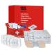 NEXT LEVEL MED Zip-Stitch Wounds & Cuts Closure Kit - Comprehensive First-Aid Set with 3 Steri Stitch & 4 Zip Stitch Variations Complete Wound Care Without Stitches Set 1 3 Steri Stitch + 4 Zip Stitch + Aid Kit