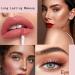 3 Colors Matte Liquid Lipstick Set Nude Velvety Long Lasting Non-Stick Cup Long Lasting Waterproof Lipstick Matte Lipstick Gift for Women - Buy Online on GoSupps.com