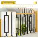 3 Sets Stairs Handrail Railing Stairs Metal Balusters Floor Mount/Rectangle Handrail Guardrail Railing for Interior Exterior Balusters Spindle Post (Color : 3 Set Black Size : 105cm(41.3in) Tall 3 Set Black 110cm(43.3in) Tall - Buy Online on GoSupps.com