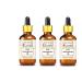 Greenwood essential natural Ashwagandha oil (withhania somnifera) with glass droppers Natural -pure therapeutic quality (pack with three) 100ml x 3 (10 oz)