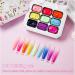 Palette De Vernis Gel | Gel Art Peinture D grad Effet Ombr | Palette De 9 Couleurs Pour Cr ations Artistiques Manucure Filles - Buy Online on GoSupps.com