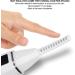 Heated Eyelash Curler 2 Colors Two Gears Electric Eyelash Curler Effective Stylish Constant Temperature Control for Girls Curling Eyelashes Makeup Women(white) - Buy Online on GoSupps.com