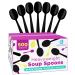 Plastic Spoons Heavy Duty - Plastic Soup Spoons - Disposable Spoons Plastic Utensils - Plastic Cutlery for Parties and Events Pack of 500 (Soup Spoons)