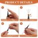 20 Pcs Micro Eyebrow Brush Set with Cap - Professional Brow Lamination & Eyelash Tools - Buy Online on GoSupps.com