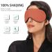Haskirky Light Blocking Eye Mask Breathable and Adjustable Adult Men and Women Travel on Business Trips Yoga Meditation Light Smooth Comfortable Eye Mask Office Deep Sleep Goodies Pure Plain Brown - Buy Online on GoSupps.com