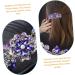 FRCOLOR Hairpin Rhinestone Clip Hair Barrettes for Women Purple Hair Barrettes Flower Crystal Hair Clips Diamond Hair Accessories Ponytail Clip Holders Rhinestones Alloy Crystal Back Miss - Buy Online on GoSupps.com