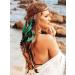 Zoestar Boho Feather Headband Indian Tribal Headpiece Feathers Tassel Hippie Headdress Festival Costume Hair Accessories for Women and Girls (A) - Buy Online on GoSupps.com