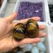Specimen Dark Yellow Tiger Eye Quartz Crystal Egg 5cm - Buy Online on GoSupps.com