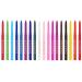 18 Colored Eyeliners Pen Set Waterproof Smudge-Proof Eye Shadow Pencil Liquid Eyeliner Makeup Set Long-Lasting High Pigmented Rainbow Eyeliner Pencils Kit Glitter Eye Liners for Women #40*18colour
