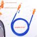 ANDANDA 100 Pairs Silicone Ear Plugs Corded Noise Cancelling Reusable for Shooting 25dB NRR - International Shipping Available - Buy Online on GoSupps.com