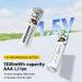 AAA Rechargeable Batteries 4 Pack - 1300mAh High-Capacity for Household & Business Devices | International Shipping - Buy Online on GoSupps.com