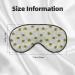Buy Adjustable Bumble Bees & Daisies Sleep Mask | Soft Double-Sided Eye Covers for Comfortable Sleep | Reduce Eye Edema & Perfect Shading - International Shipping Available - Buy Online on GoSupps.com