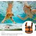 Reflective Dog Life Jacket for Small Dogs (0-3 kg) - Size XXS Orange | Safe & Stylish Water Safety Gear - Buy Online on GoSupps.com