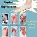 2-Piece Hallux Valgus Rail Set - Adjustable Toe Correction for Bunion Relief | Nylon & Spandex Convenient Daily Use - Buy Online on GoSupps.com