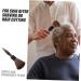 MERRYHAPY Hair Brush Duster Hair Cutting Brush Barber Brush for Men Haircut Brush Barbers Brush Neck Brush Hair Cutting Accessories Barber Supplies Wood - Buy Online on GoSupps.com