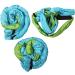 Cocoarm Anti-Heavy Aerial Yoga Hammock Fitness Swing with Straps Handles & Instructions | Sky Blue & Fruit Green - Buy Online on GoSupps.com