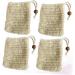SOESFOUFU 4pcs Bubble Maker Bag Soap Holder Foaming Net Facial Net Face Washing Bag Yellow - Buy Online on GoSupps.com