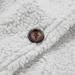 Shop Hanxiulin Women's Oversized Fleece Hoodie Jacket - Warm Lightweight Quilted Winter Coat - 5XL White for Outdoor Comfort - Buy Online on GoSupps.com