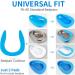 MINIVON Bedpan Cushion - Waterproof Soft Foam Pad for Elderly and Disabled - Non Slip Padded Potty Mats - 2 Pcs Pack - Buy Online on GoSupps.com