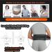 USSPO Acupressure Kidney Care Belts - Self-Heating Turmaline Waist Support | Magnetic Therapy Lumbar Pest Belt for Lower Back (Black Medium) - Buy Online on GoSupps.com