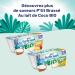 Nestl - P tit Brass BIO Mangue Kiwi au Lait de Coco - Alimentation B b 6 Mois et Plus - Dessert B b au Lait de Coco - Aternative V g tale - Sans Sucres ajout s - Produit en France - 4 x 90g 4x90g (Lot de 4) - Buy Online on GoSupps.com