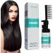 Hair Straightening Cream | 1.35fl.oz Hair Straightener Cream | Straightening Hair Cream With Comb | Professional Smoothing Softening Hair Perm Kit | Silk & Gloss Hair Repair Damaged Hair Curly Hair - Buy Online on GoSupps.com