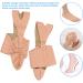 Hallux Valgus Brace Toe Straightener Cushions - Bunion Corrector for Toe Straightening (Size M) - Buy Online on GoSupps.com