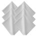 Laeeyin glasses cleaning cloth Microfiber glasses cleaning towels screen cleaner towels for glasses screens tablets glasses 6 -pack (15 x 18 cm) (gray)