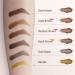 Eyebrow Stamp Stencil Kit - Long-Lasting, Smudge-Proof & Waterproof Brow Stencil and Stamp Kit for Beginners - 24 Reusable Shapes for Perfect Brow Shape (Black Brown) - Buy Online on GoSupps.com