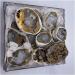 Natural Crystal Rough Natural Agate geode Hole Specimen Contains Clear Clusters Halloween Decorations Crafts - Buy Online on GoSupps.com