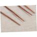 FUNOMOCYA 1 Pair Creative Bamboo Home Restaurant Head Chopsticks Kitchen Wire Pointed for Copper - Buy Online on GoSupps.com