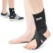 Drop Foot Brace - Adjustable AFO Ankle Brace for Walking & Stroke Recovery Breathable Material for Ankle and Foot Support Comfortable Design (Large/Right) Large / Right