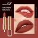 KUAILEGO Rose Gold 2 in 1 Matte & Liquid Lipstick Set - Nude Long Wear Waterproof Lip Gloss - Matte Finish - Velvet Lipstick (02) - Buy Online on GoSupps.com