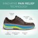 Men's Orthopedic Casual Shoes for Plantar Fasciitis - Leo 13 Wide Brown - Buy Online on GoSupps.com