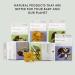 Natursutten Pacifiers 6-12 Months - 2-Pack | BPA-Free Natural Rubber Pacifiers | Safe & Soft for Breastfeeding Babies | Made in Italy | Original Round Nipple | Newborn Essentials - Buy Online on GoSupps.com