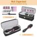 Double-Layer Travel Carrying Case for Revlon One-Step Hair Dryer Brush - Portable Storage Organizer Bag for Shark FlexStyle Attachment - Black (Bag Only) - Buy Online on GoSupps.com