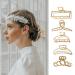 5 Slipproof Metal Hair Clips for Thick & Thin Hair - Stylish Claw Clips for Women - Buy Online on GoSupps.com