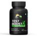 Test Boost X | Natural Testosterone Support | Energy Stamina & Performance | Vegan Capsules 60 Count | Dietary Supplement for Men 1 Count (Pack of 1)