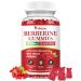 Yikecao 2000mg Berberine Gummies with Ceylon Cinnamon Organic Berberine HCL Supplement for Women & Men Sugar Free Vegan Non-GMO Gluten-Free Raspberry Flavor-60 Count