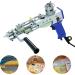 TEKCHIC Rug Tufting Gun  Electric Carpet Cut and Loop Pile 2 in 1 Machine Tufted Rug Making Gun Weaving Flocking Machine 100-240V 9-21mm -Blue - Buy Online on GoSupps.com